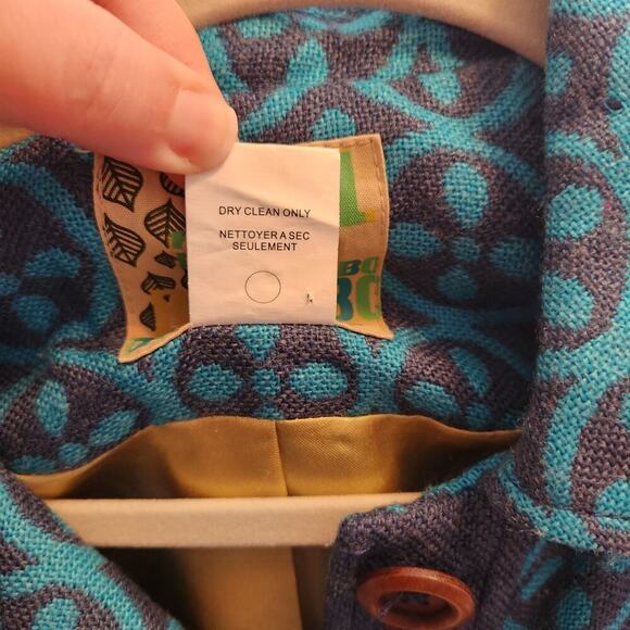 Vintage Billabong Blue Turquoise Jacket Size Small - Picture 12 of 12